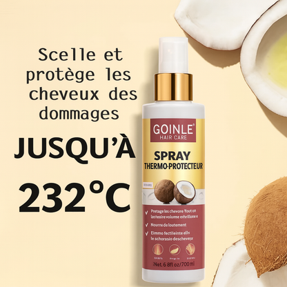 Spray de protection thermique pour cheveux