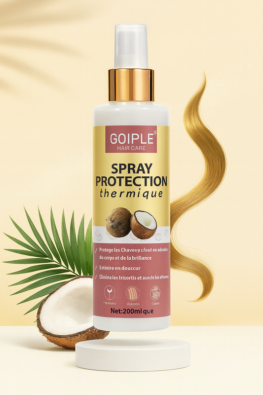 Spray de protection thermique pour cheveux